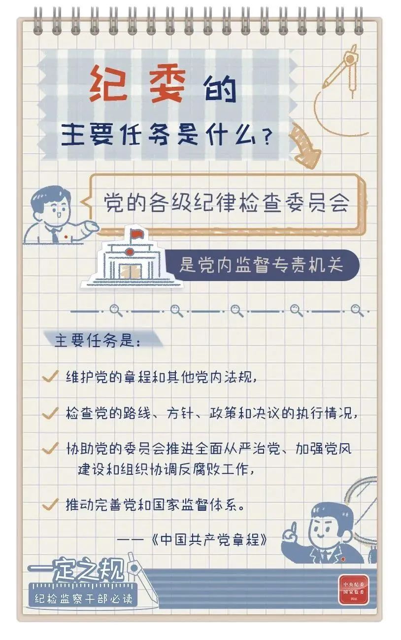 一定之规：纪委的主要任务是什么？